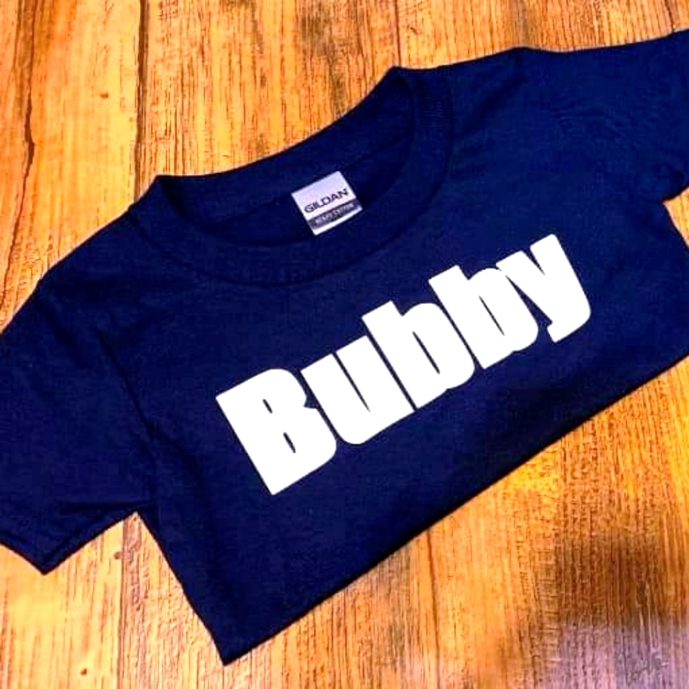 Set of 2 customizable shirts! "Bubby & Big Sissy"